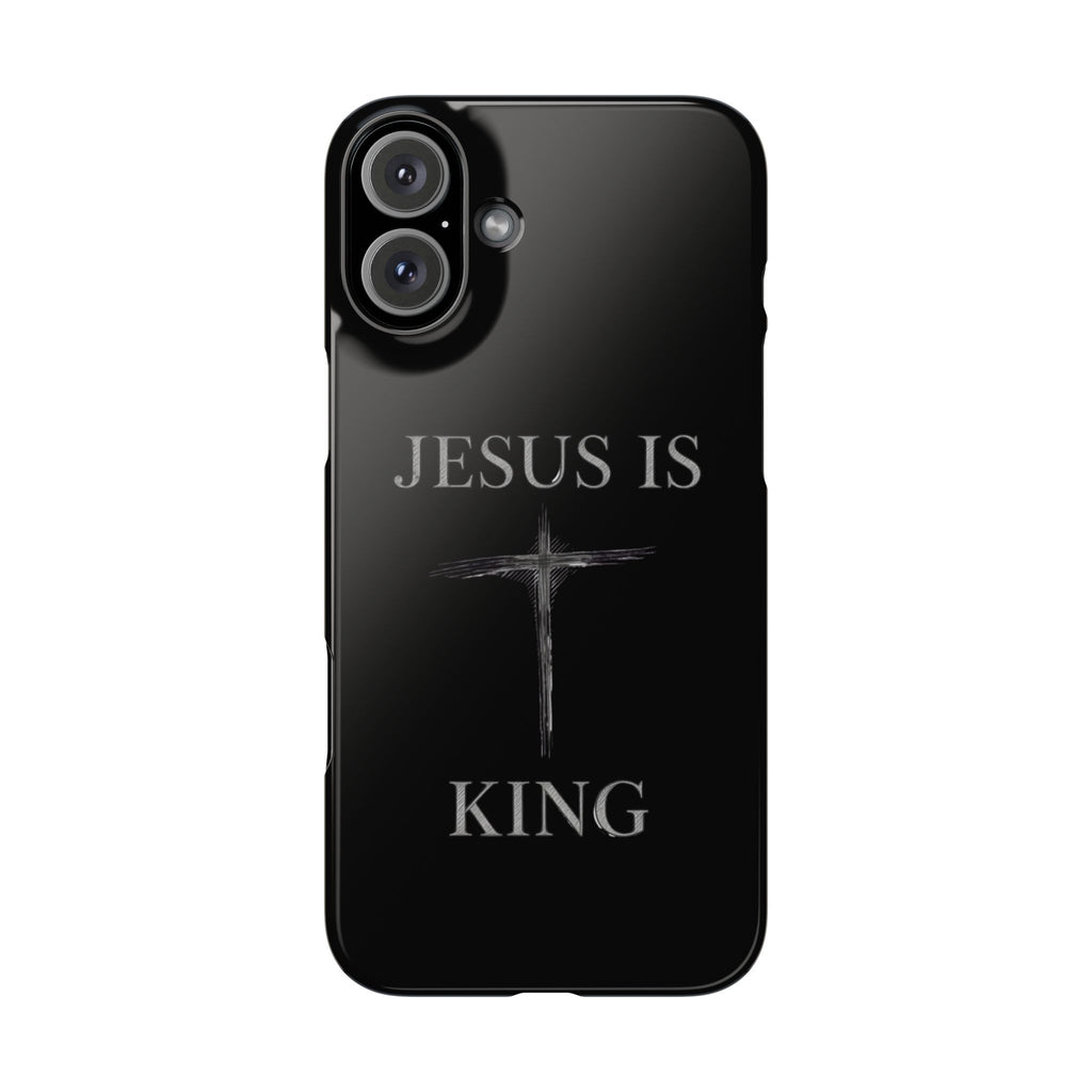 Jesus Is King Slim Phone Case