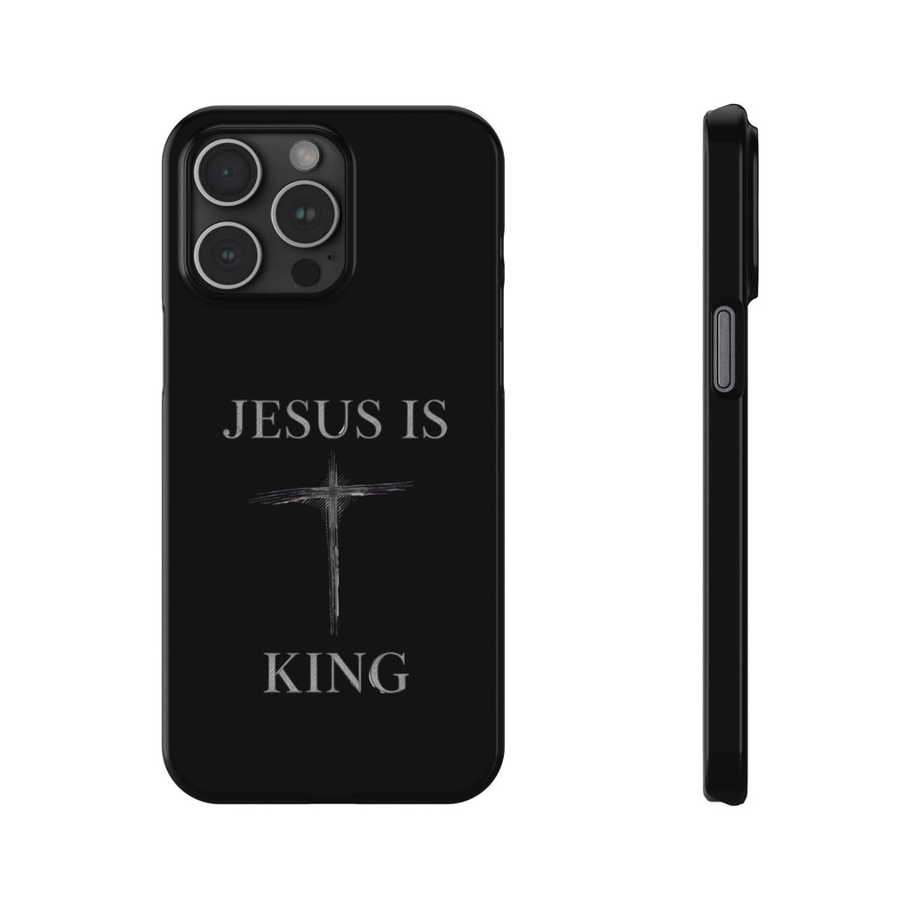 Jesus Is King Slim Phone Case