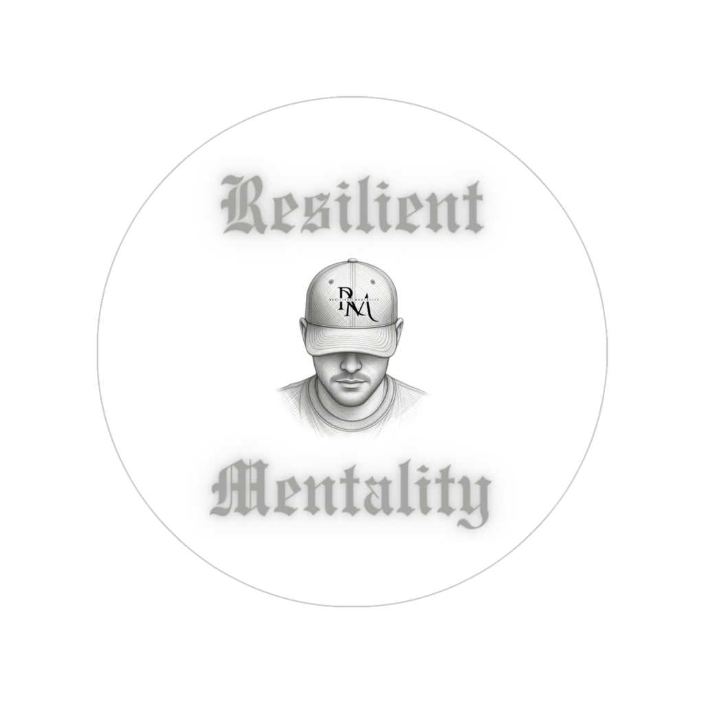 Resilient Mentality Outdoor Sticker Transparent