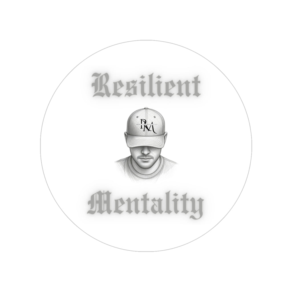 Resilient Mentality Outdoor Sticker Transparent