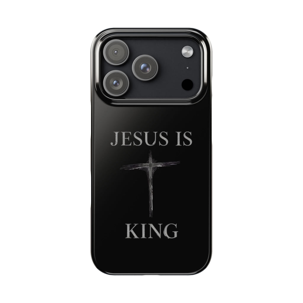 Jesus Is King Slim Phone Case