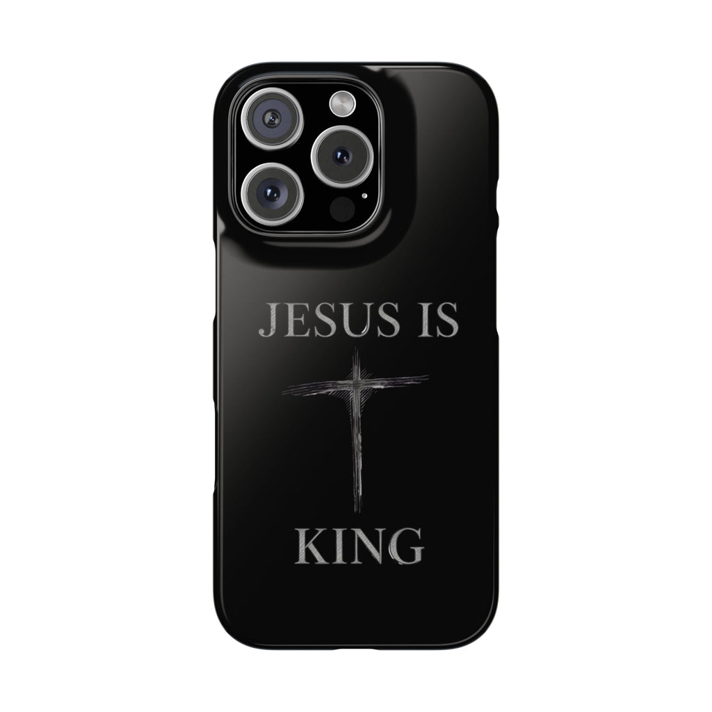 Jesus Is King Slim Phone Case
