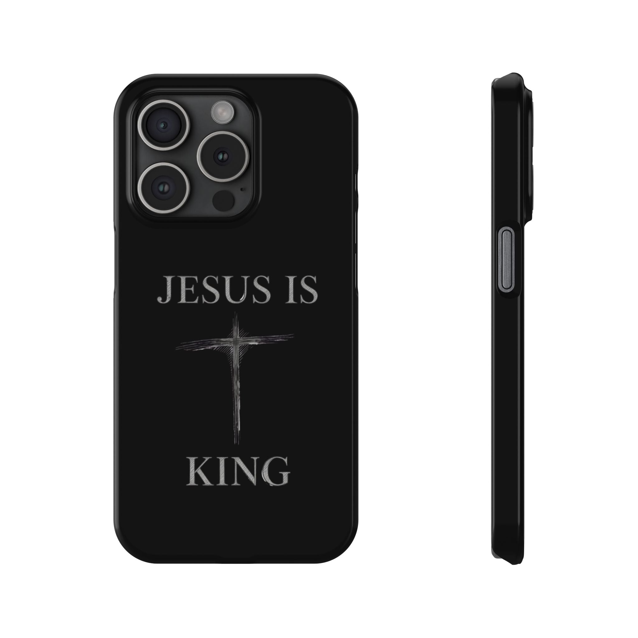 Jesus Is King Slim Phone Case