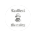 Resilient Mentality Outdoor Sticker Transparent
