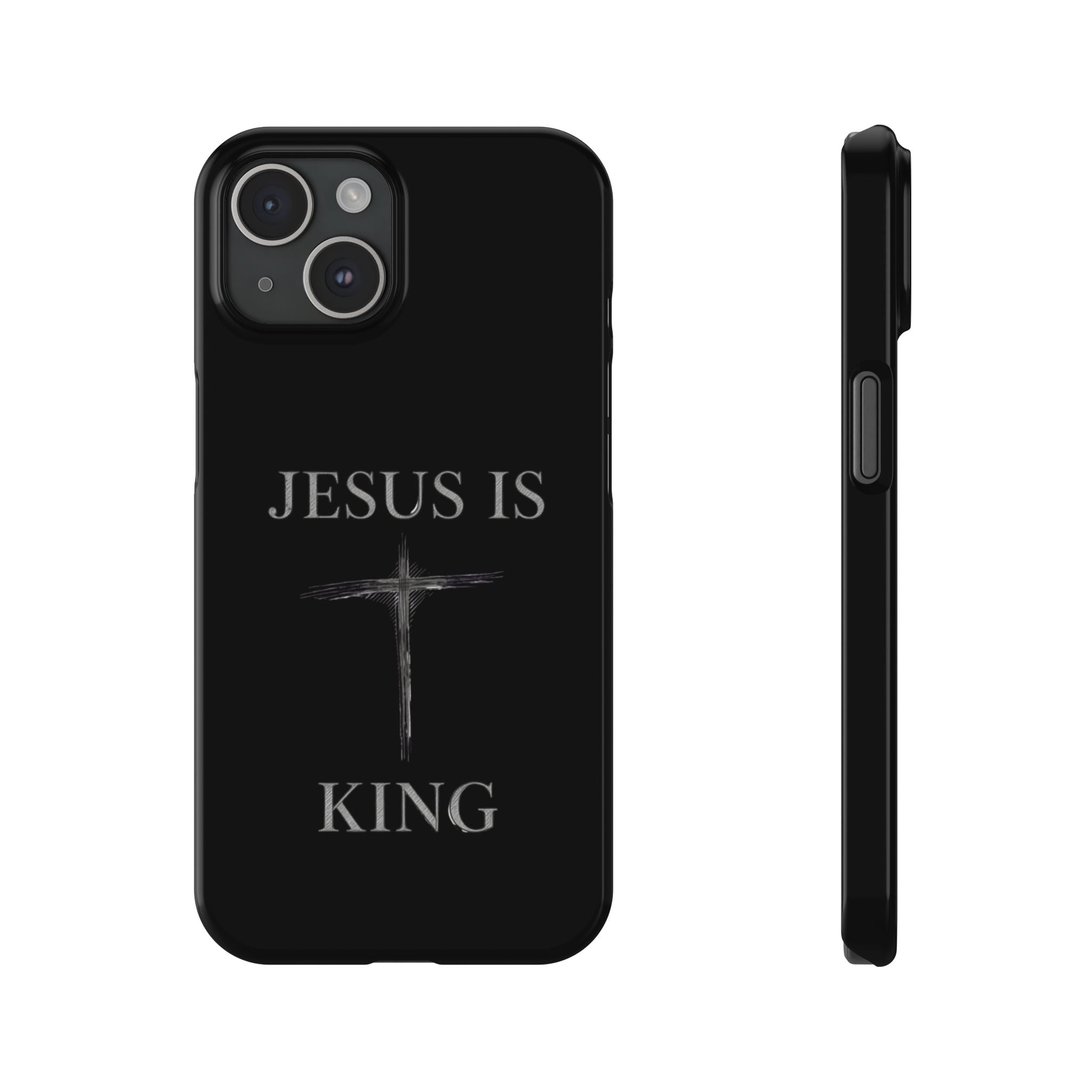 Jesus Is King Slim Phone Case
