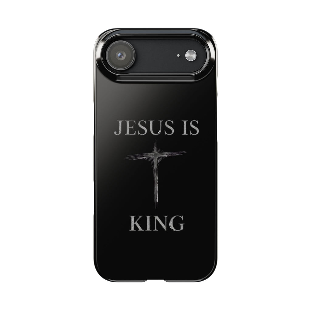 Jesus Is King Slim Phone Case