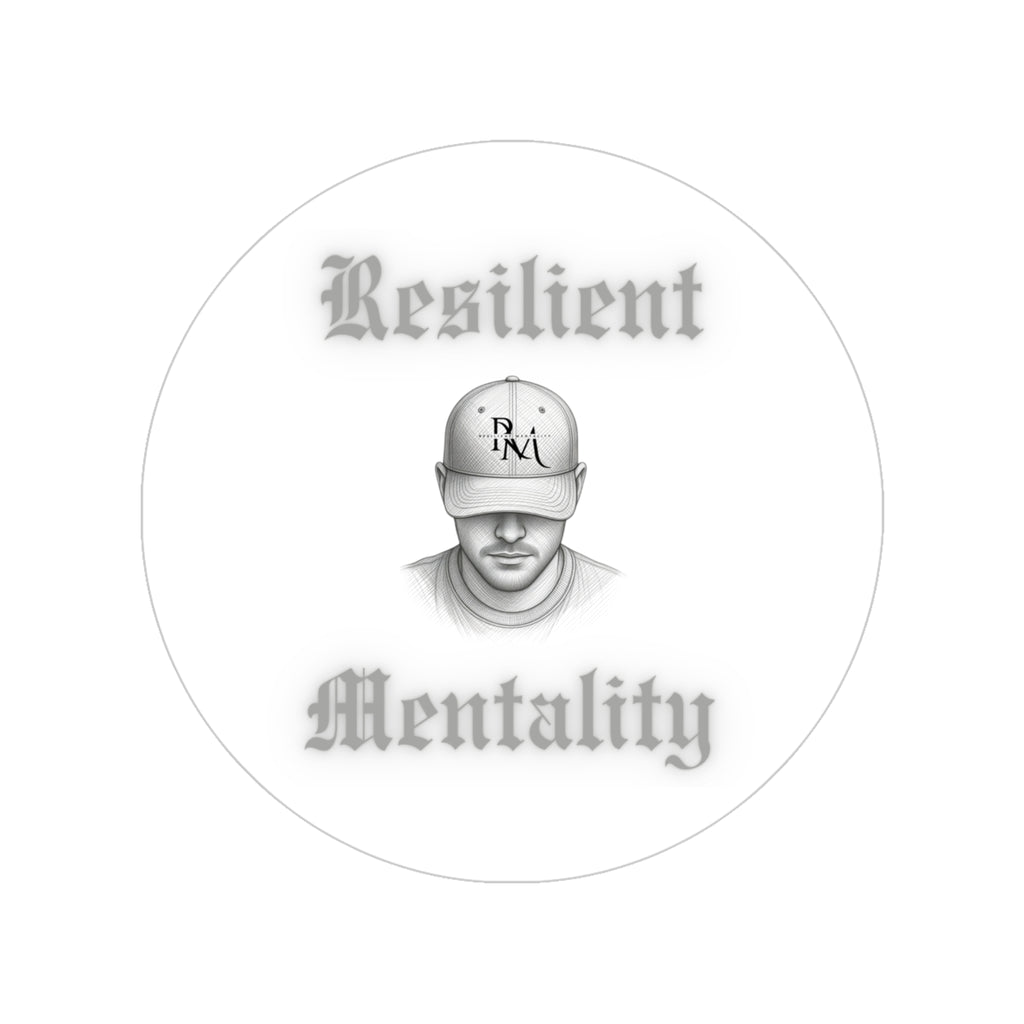 Resilient Mentality Outdoor Sticker Transparent